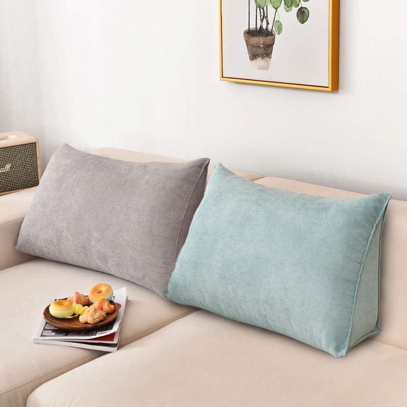 Triangle Bedside Cushion Card Seat Sofa