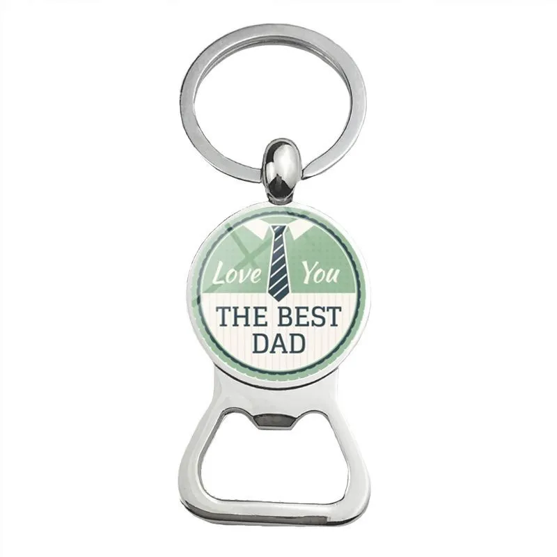 Ornaments Time Gemstone Bottle Opener Keychain