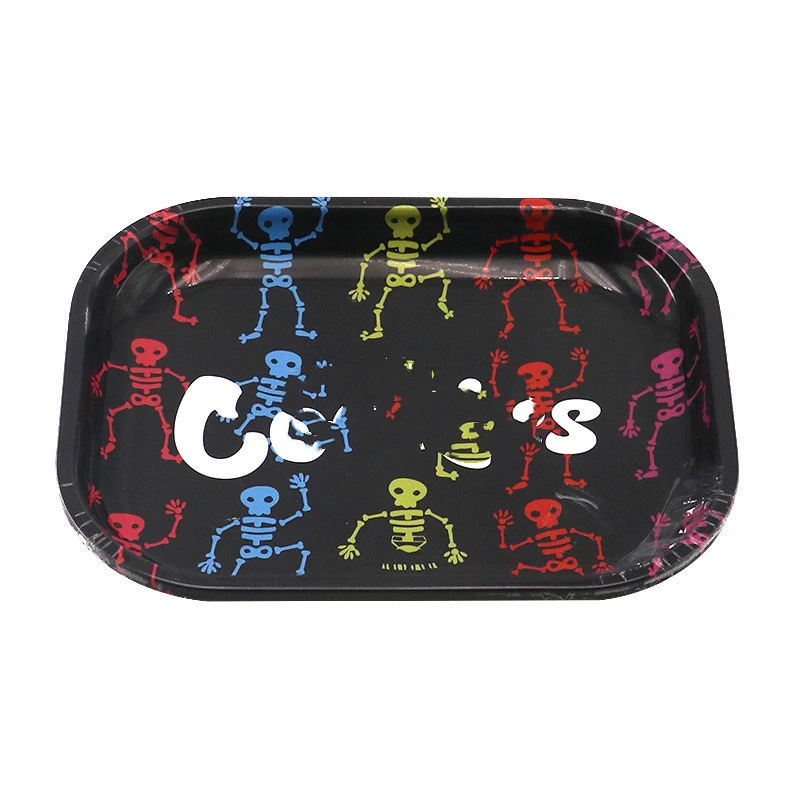 A Variety Of Patterns Tinplate Cigarette Tray