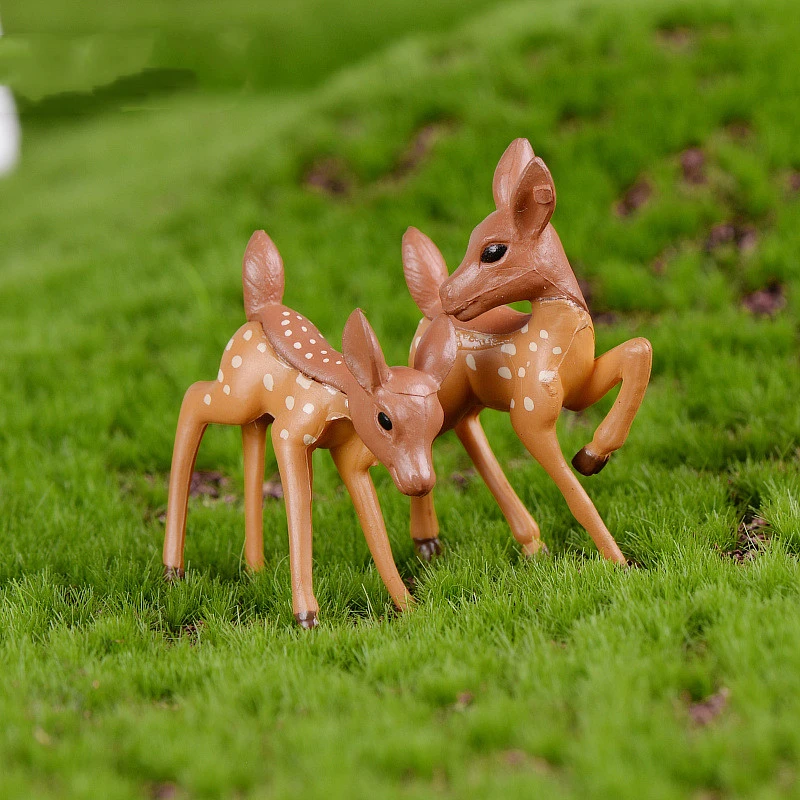 Children's Small Ornaments Doll Deer Couple