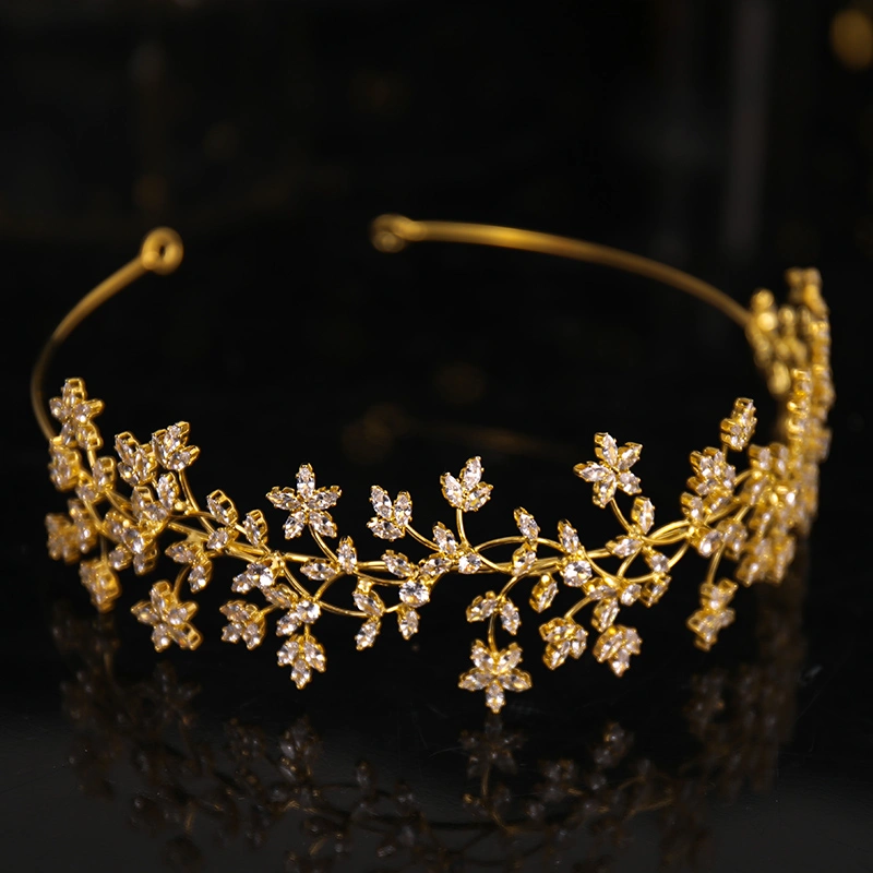 Women's Crystal Crown Headdress Accessories