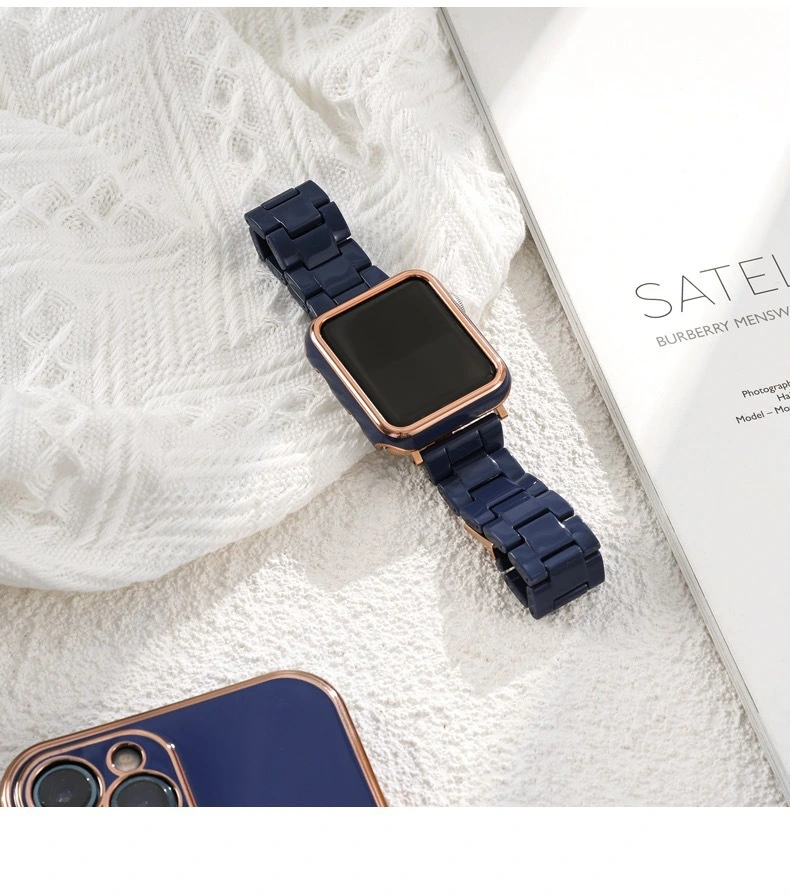 Stylish Resin Smart Watch Band And Case