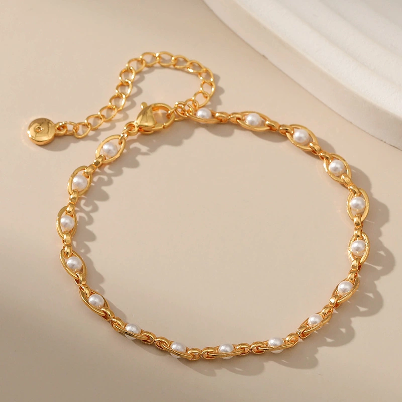 Small Jewelry Synthetic Pearl Bracelet Elegant