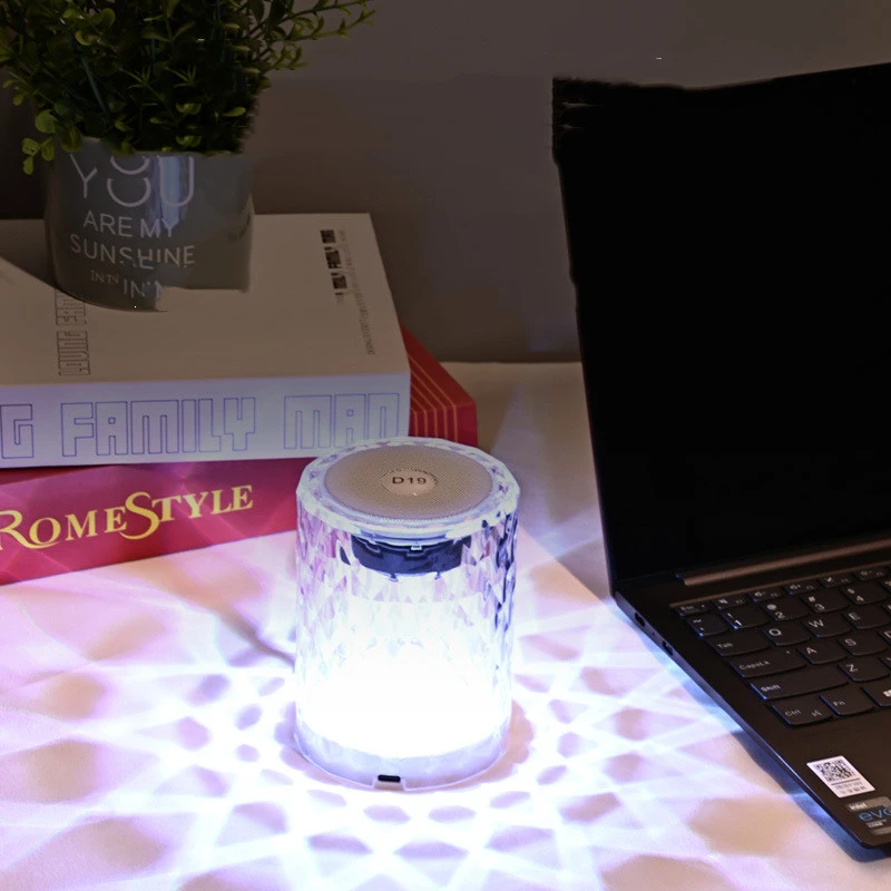 Intelligent AI Colorful Light Bluetooth Speaker