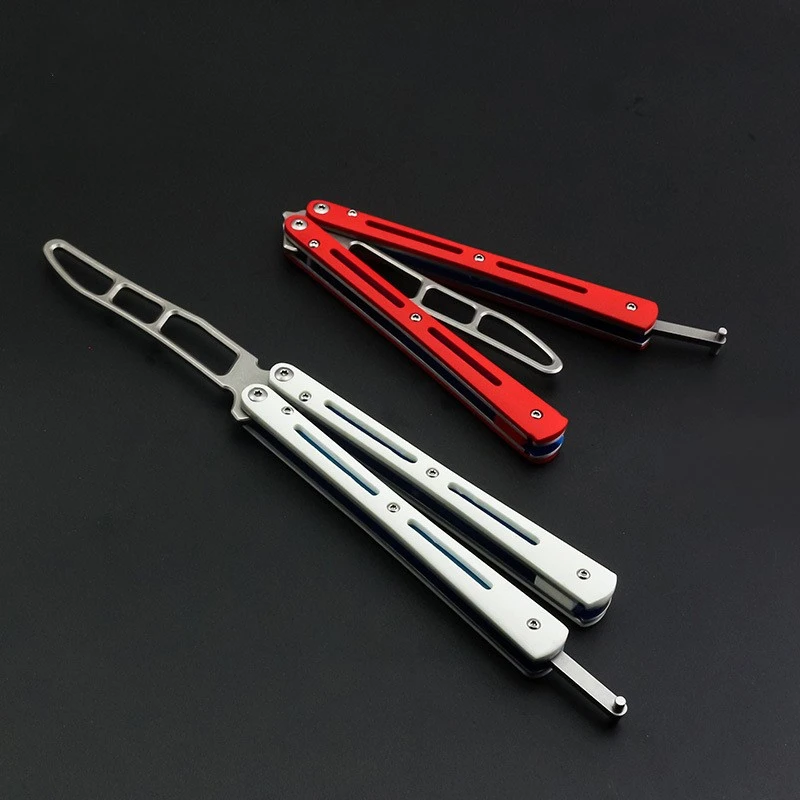 Outdoor Play Cool Tools Should Be Bearing Plate Butterfly Swinging Knife