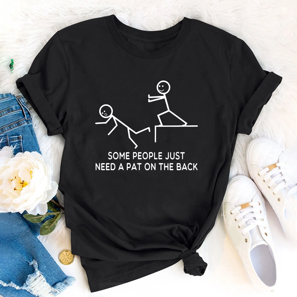 Short Sleeve Loose Women's T-shirt