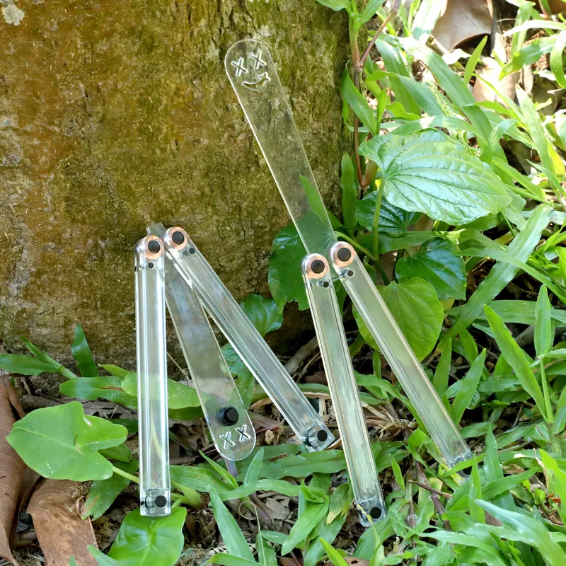 Outdoor Folding Toy With Uncut Butterfly Knife