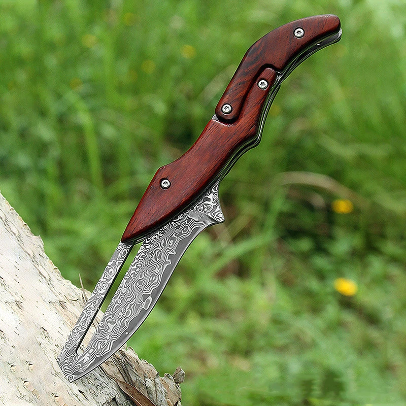 Folding Forging Self-defense Portable Knife