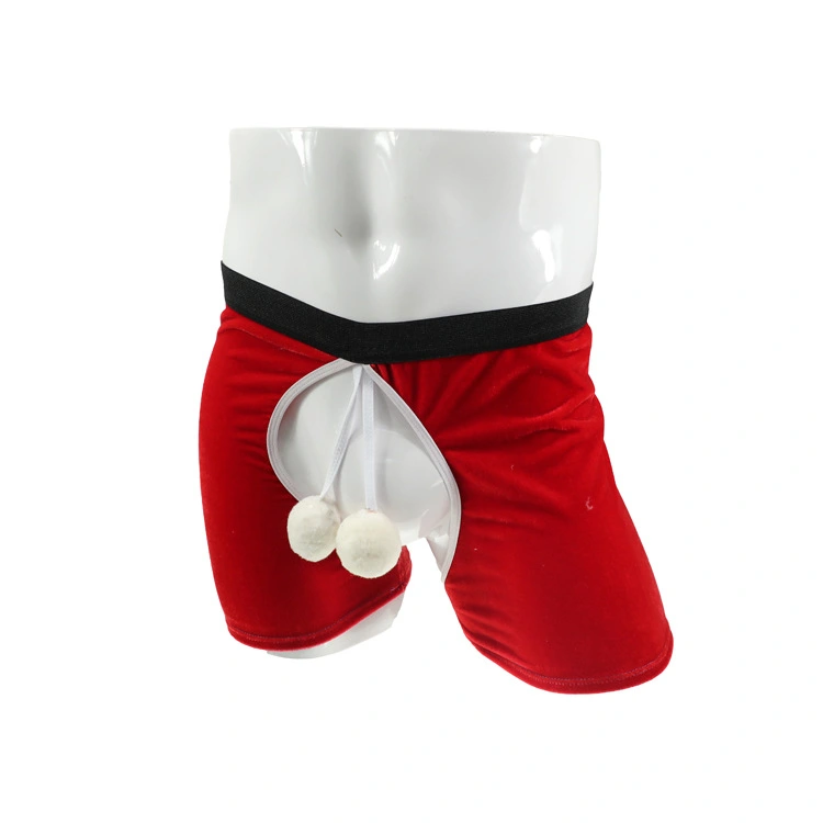 Men's Christmas Ball Elastic Underwear