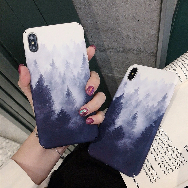 Literature And Art Mist Forest Mobile Phone Case