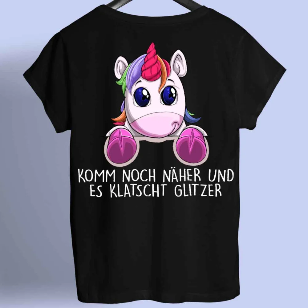 Glitter A Squirrel Shirt Back Print