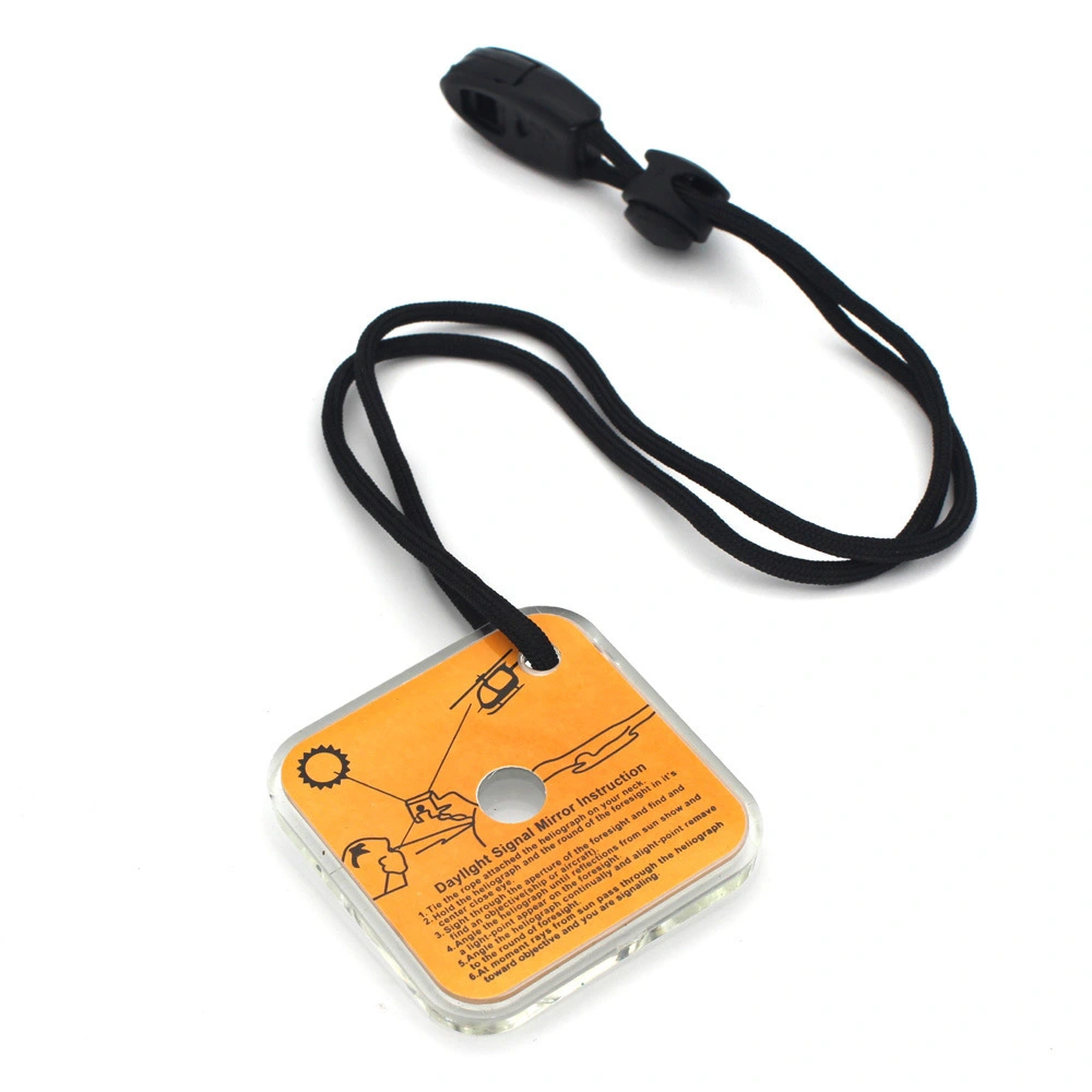 Outdoor Survival Signal Mirror No Signal Long-distance SOS Reflector