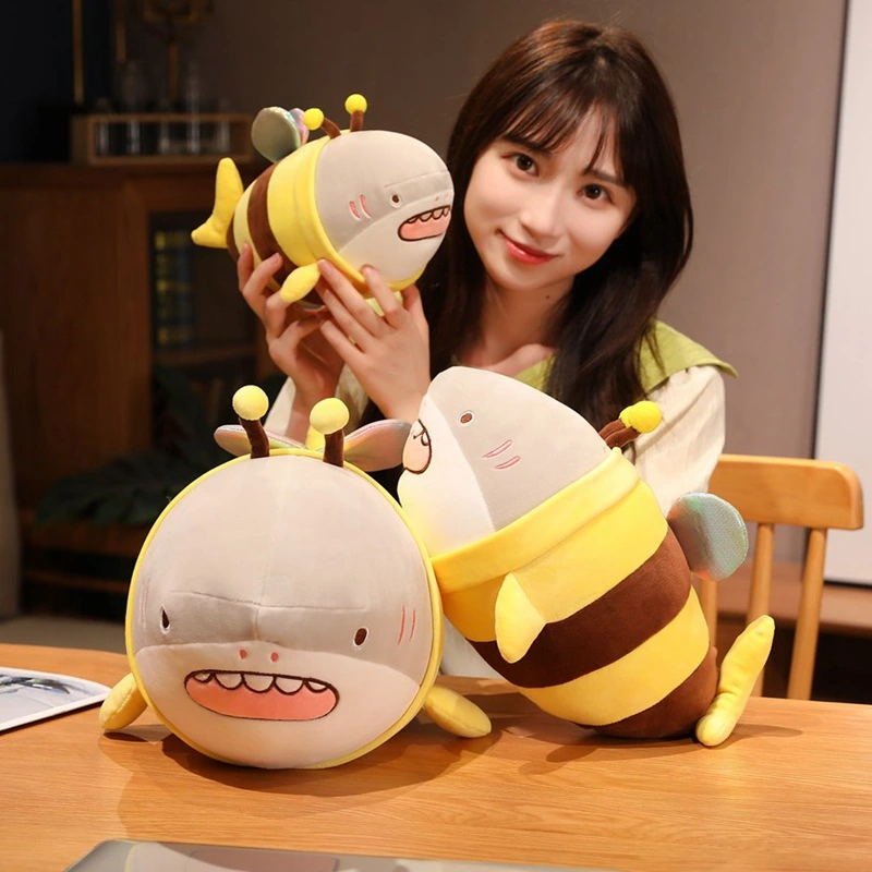 Plush Toy Doll Shark Bee Doll Birthday Gift
