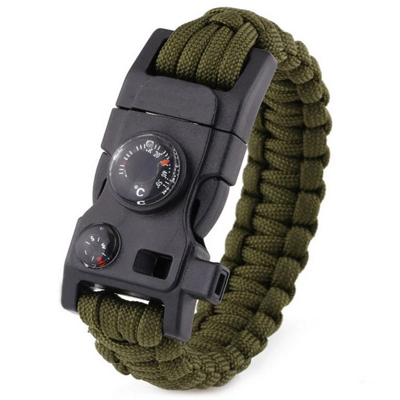 Outdoor Paracord Survival Parachute Cord Bracelet