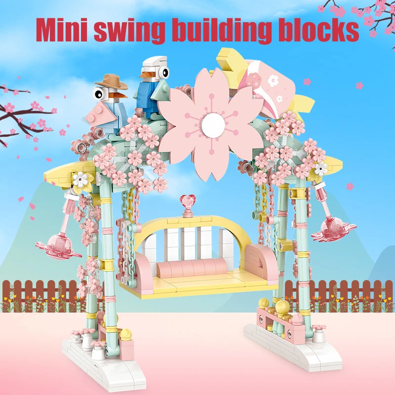 Mini Telephone Granule Assembling Building Block Toy