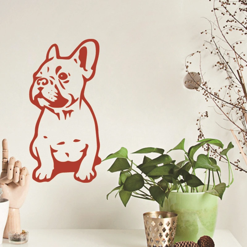 Dog Animal Corridor Living Room And Bedroom Background Decoration Stickers