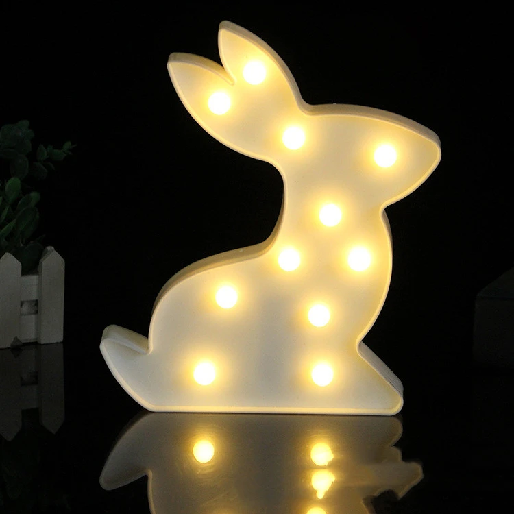 LED Modeling Light Decorative Night Light Little White Rabbit IN