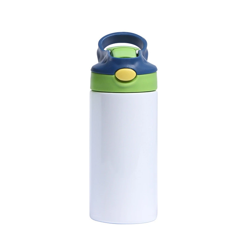 Stainless Steel Children's Straw Cup Sublimation Insulation Sippy Cup
