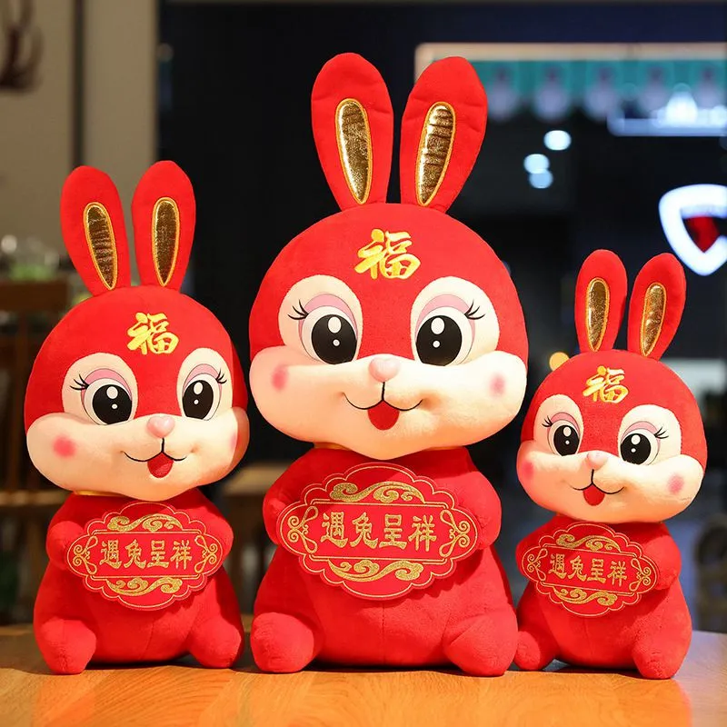 Plush Toys For Mascots Of The Year Of The Rabbit