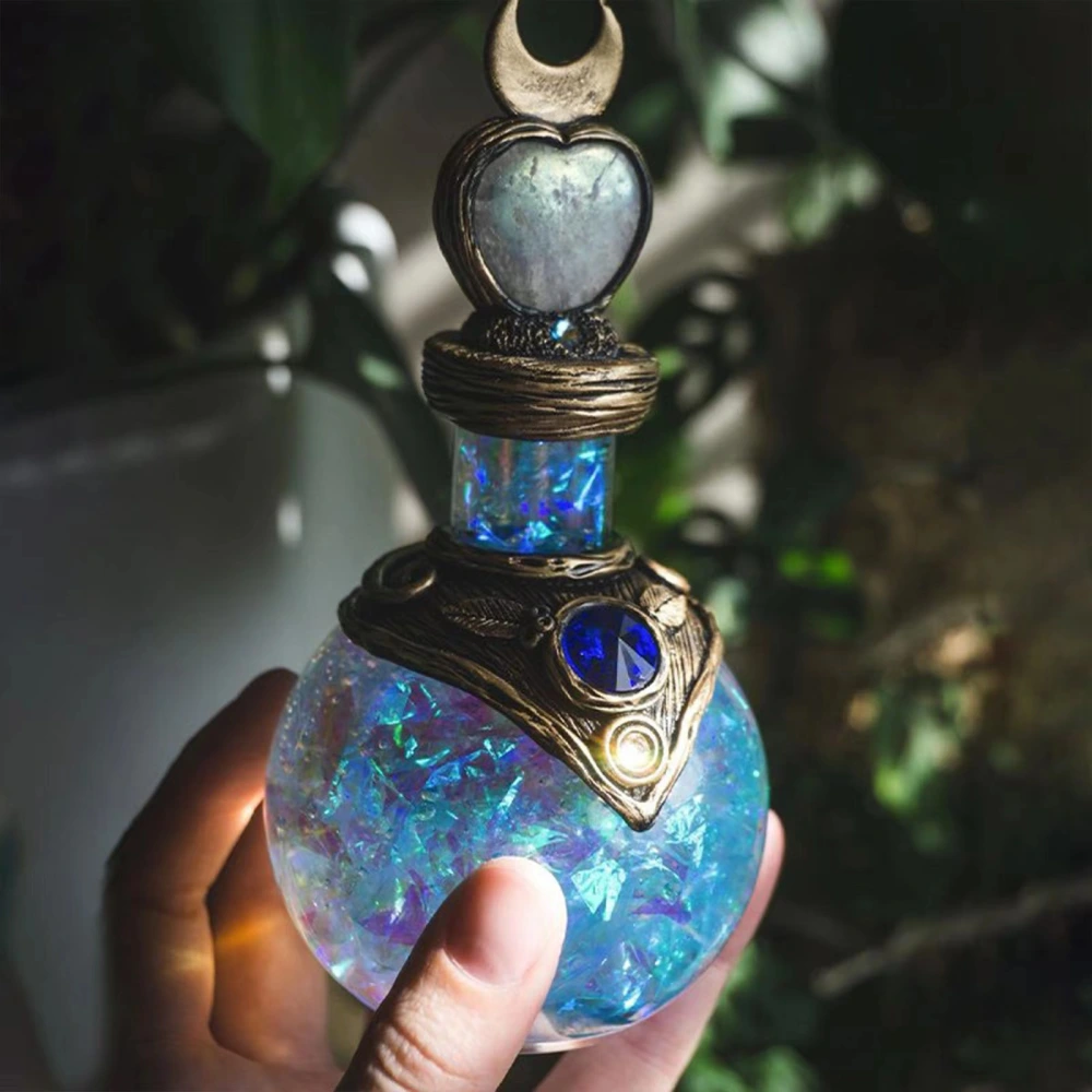 Creative Mermaid Halo Magic Moon Bottle