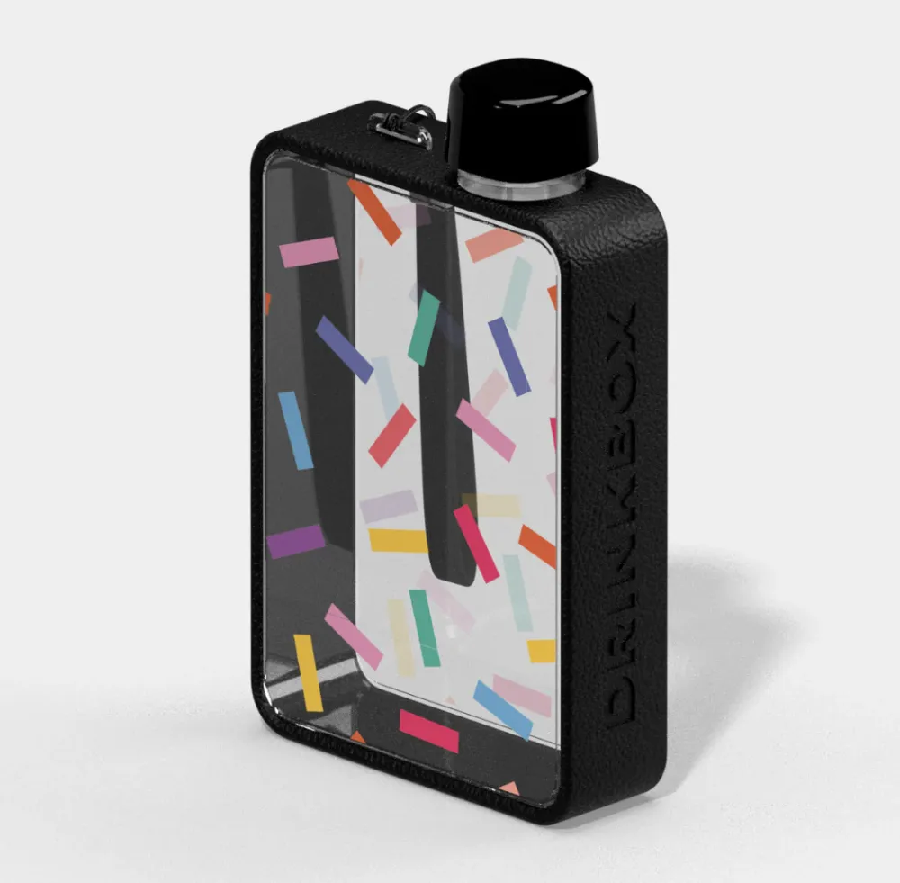 Confetti Plastic Drinkbox