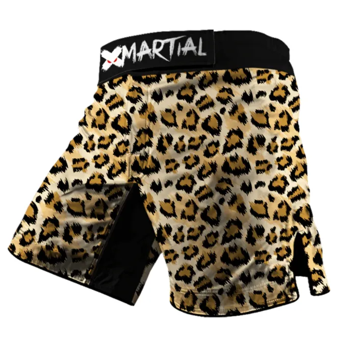 XM Hybrid Leopard Shorts