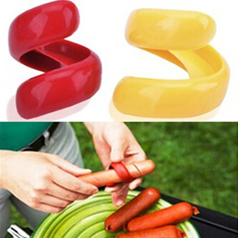 Sausage Spiral Cutting Hot Dog Cutter Barbecue Tool