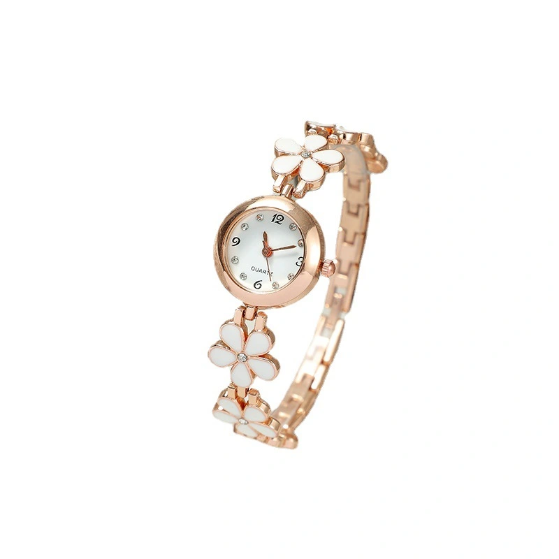 Flower Bottom Oil Chain British Watch