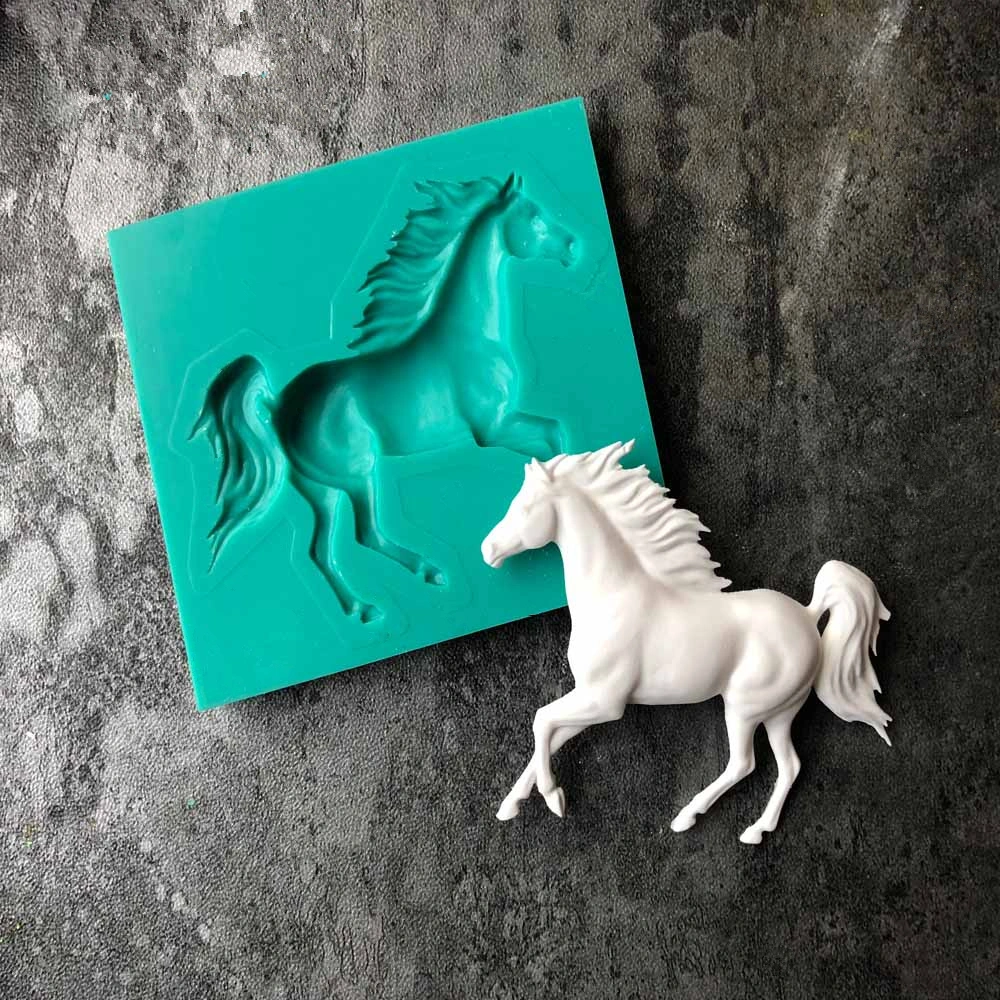 Pentium's Horse Liquid Silicone Fondant Mold