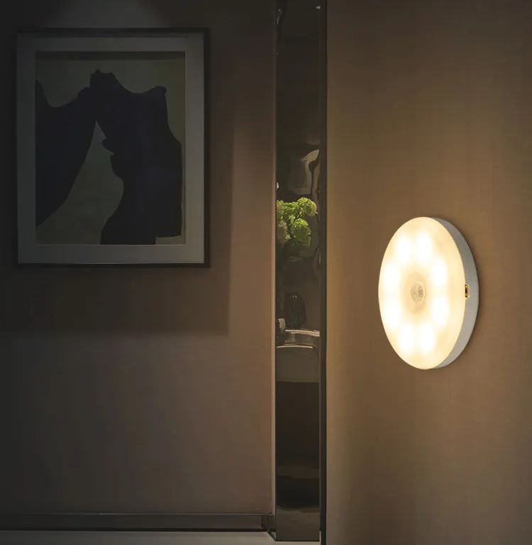 Human Inductive Intelligent Magnetic Night Light