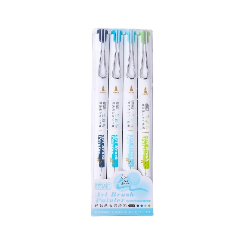 Elastic Soft Head Soft Painting Pen Painting Marker Four Seasons Art Painting Pen