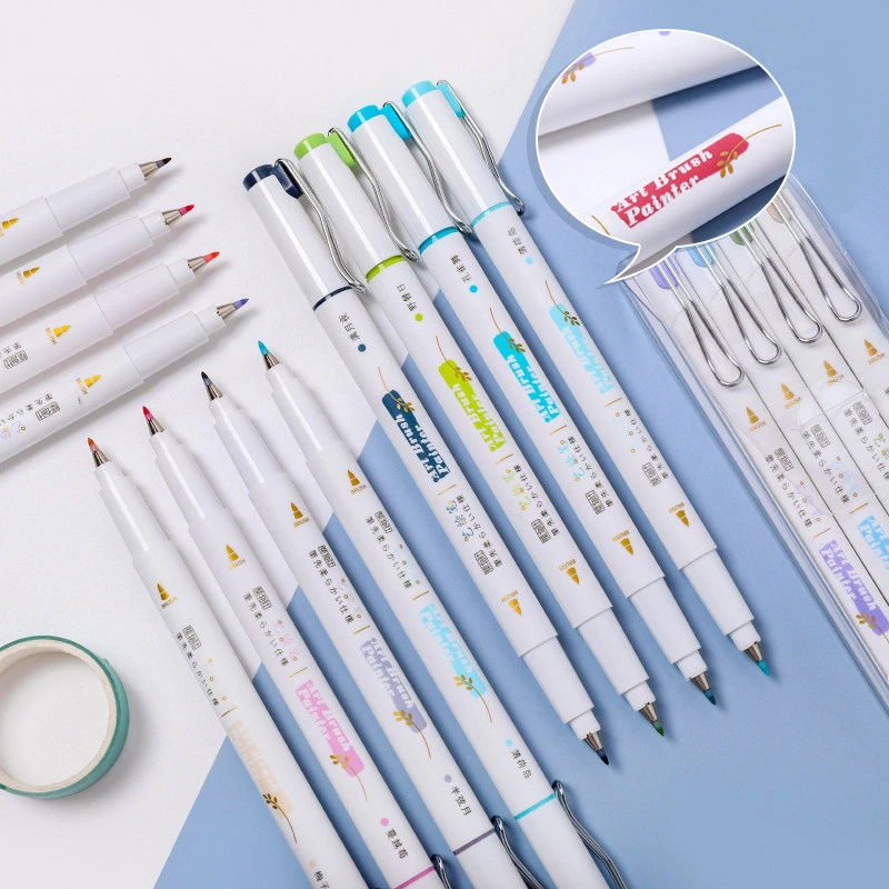 Elastic Soft Head Soft Painting Pen Painting Marker Four Seasons Art Painting Pen