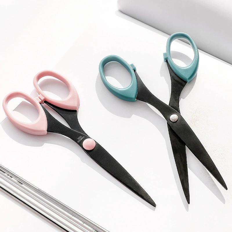 Office Ins Simple Stainless Steel Small Scissors Student Stationery