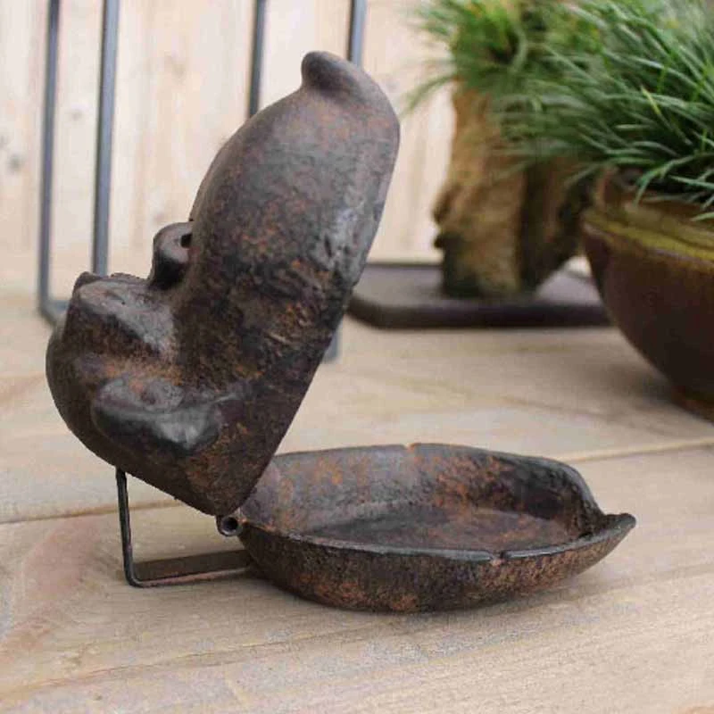 American Country Cast Iron Orangutan Ashtray Home Coffee Table Desk