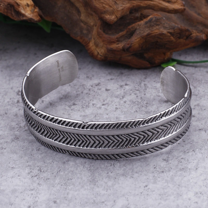 Men's Fashion Retro Stainless Steel Bracelet