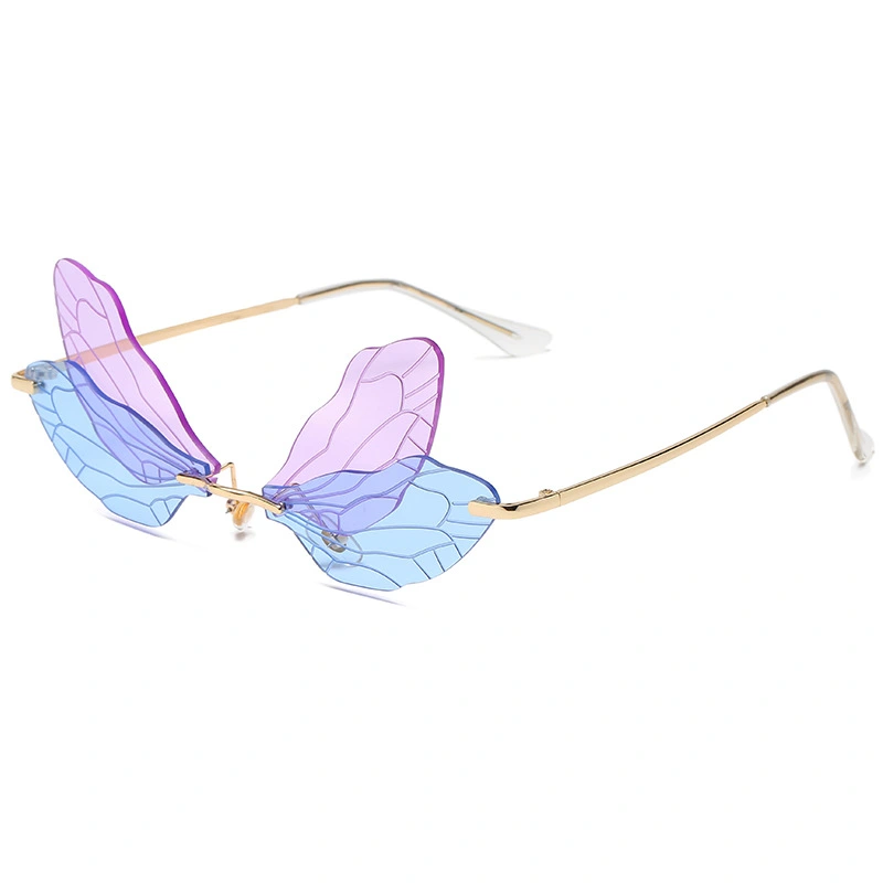 Gradient dragonfly sunglasses