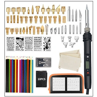 94 Pieces Constant Temperature Carving Soldering Brush Set