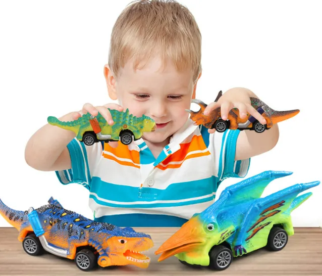 Mini Pull Back Car Inertia Painted Children's Toys