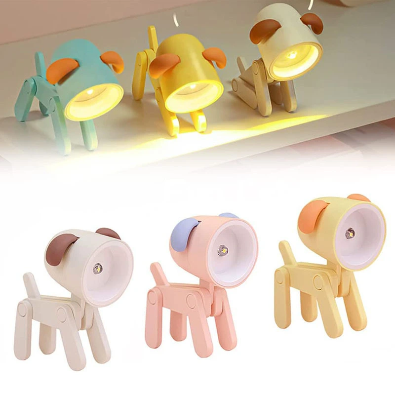 Cute Pet Mini Night Light Mini Desktop Night Light Sleep Ambience Light