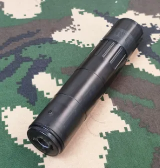 Military Model Electro-optic Toys Fit 14-19mm Direct Interface Fluorescent Bomb Charging Luminous Silencer