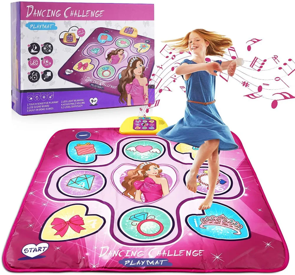 Children's Pedal Electronic Dancing Mat Music Toy