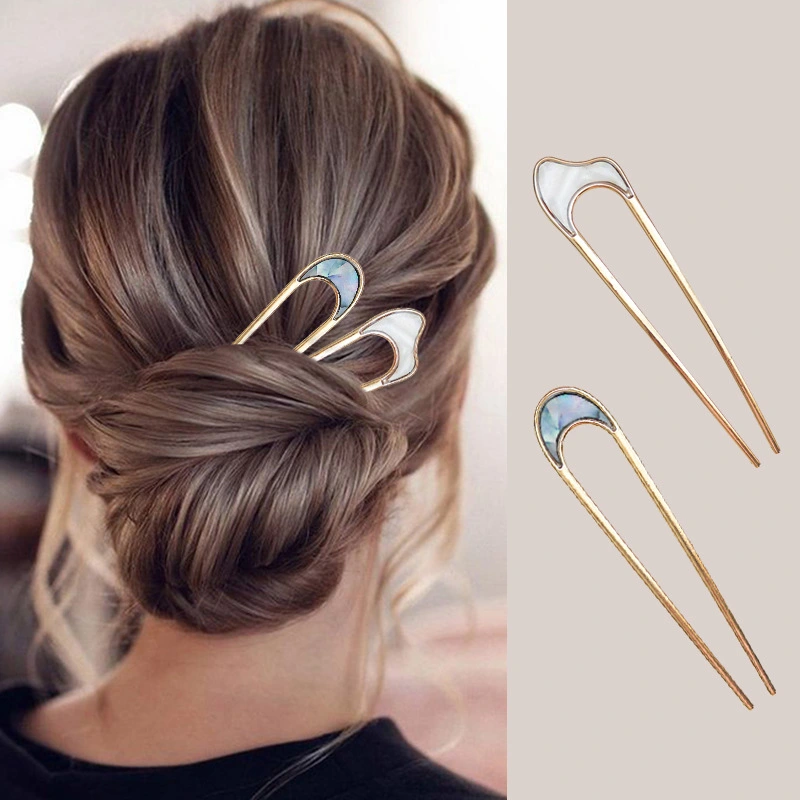 Metal Simple Ornaments Women's Hair Clip