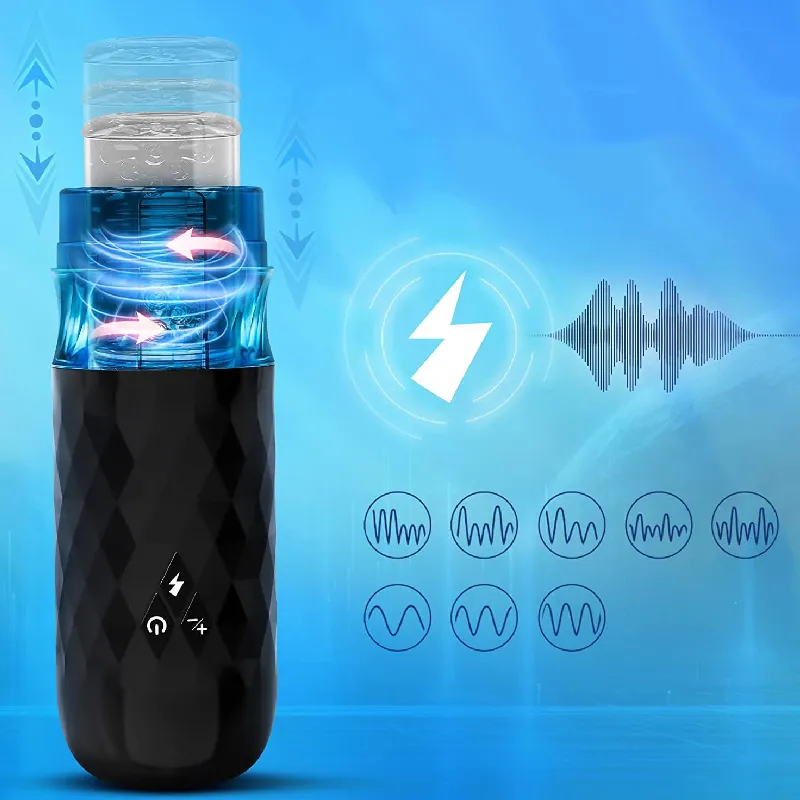 Automatic Retractable Sucking Intelligent Pronunciation Heating Vibration Men's Supplies