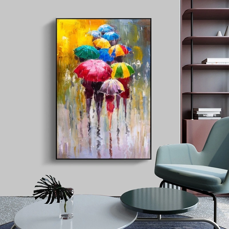 Living Room Decoration Canvas Painting Core Spray Painting