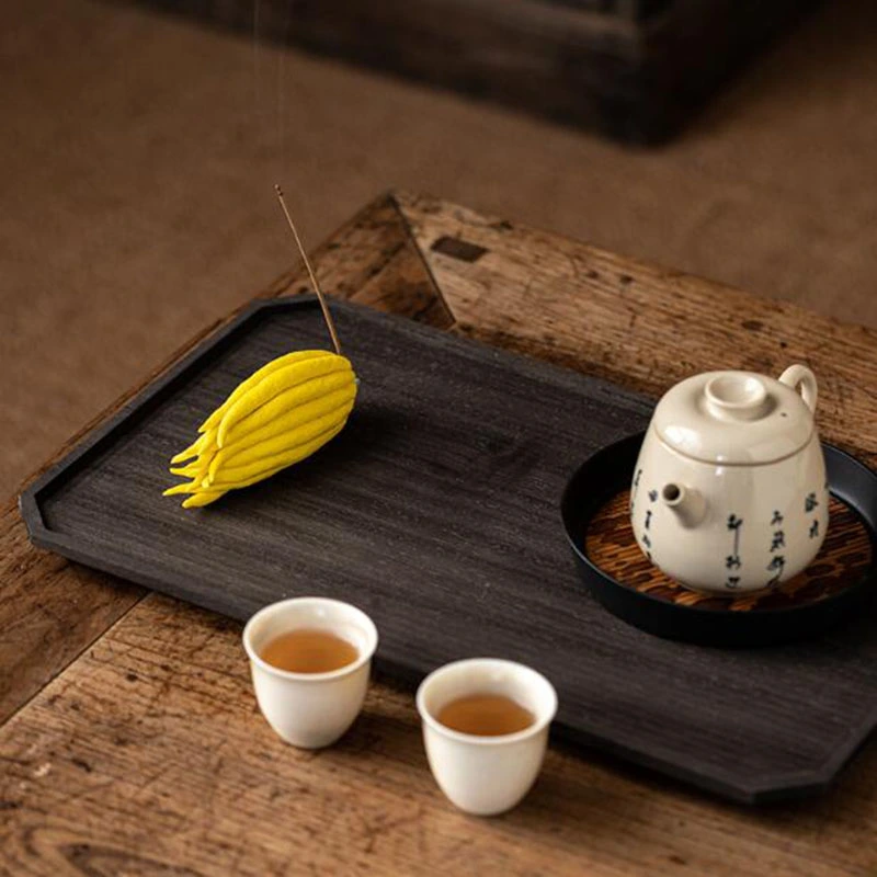 Crouching Sandalwood Tea Table Decorations