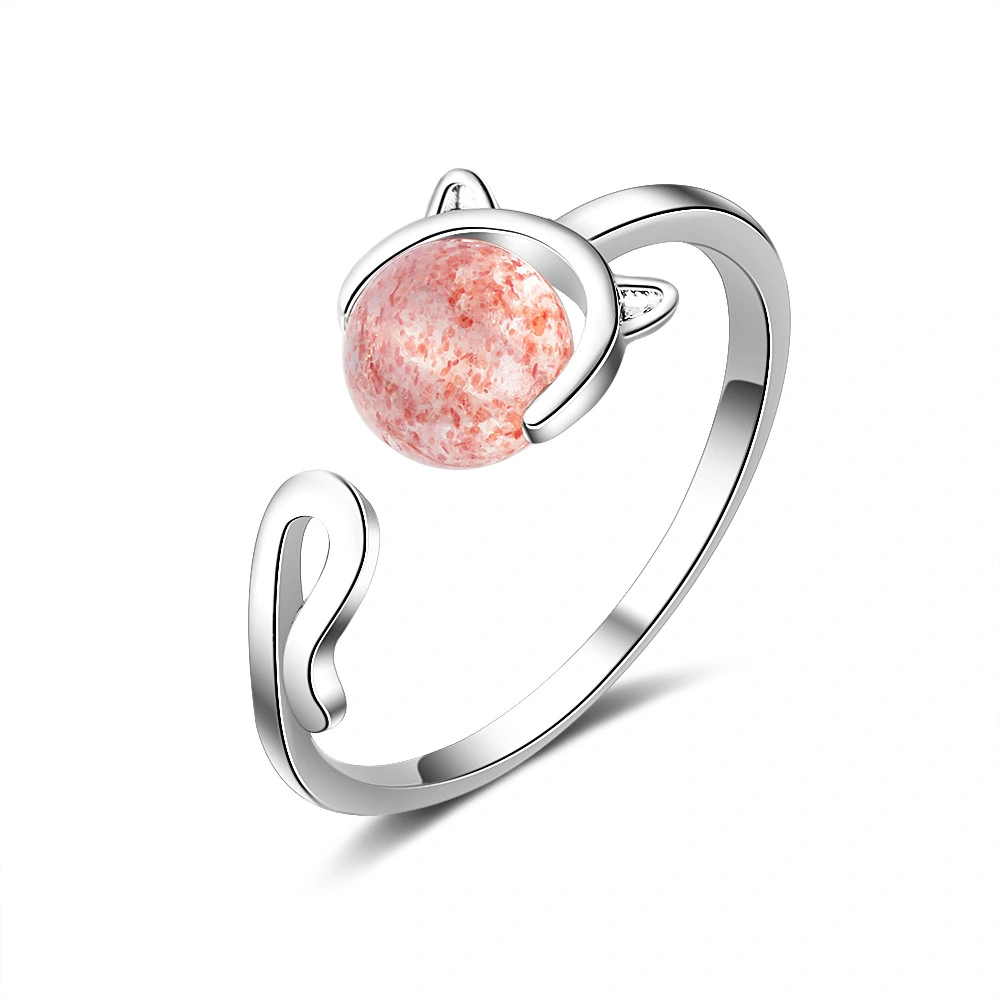 Fashion Kitten Ring Female Index Finger Ring