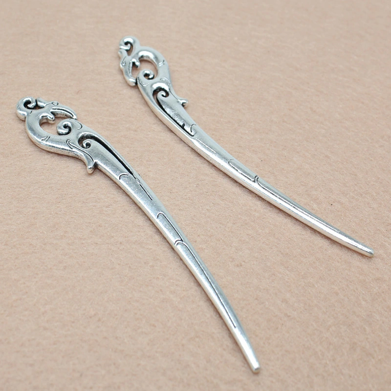 Alloy Ornament Double-sided Hairpin