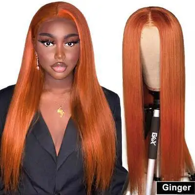 European And American Fashion Women's Wig Head Cover Orange