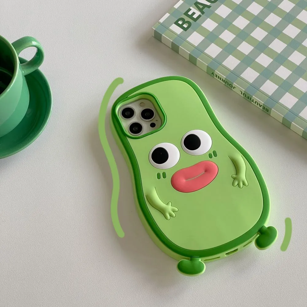 Sausage Mouth Avocado Phone Case