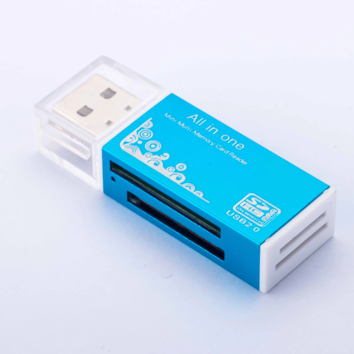 Aluminum Alloy USB Multi-card Reader